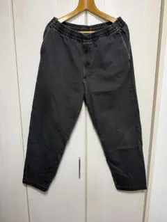 ユニクロ　ストレッチイージーアンクルパンツ　デニム　L 07 GRAY 古着のサムネイル