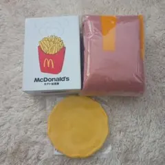 マクドナルド 2024福袋 3点セット ポテト加湿器 ブランケット ミニプレート