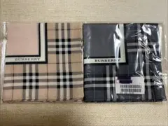新品　BURBERRY バーバリー ハンカチ 2枚セット