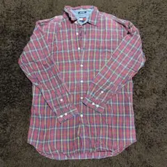 TOMMY JEANS チェック柄 長袖シャツ