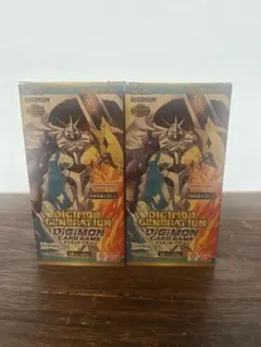 デジモンカードゲーム DIGIMON GENERATION AD-01 2BOX - メルカリ
