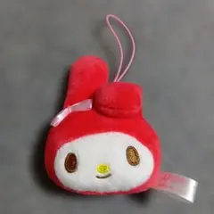 マイメロディ マスコット ぬいぐるみ ストラップ