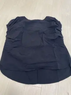 ⑧OPAQUE.CLIP 黒　半袖　ノースリーブ　トップス　L