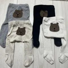 GAP くまさんケーブルタイツ　０〜12ヶ月