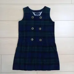 ★お値下げ！★Tommy Hilfiger ダブルボタンジャンバースカート 4T