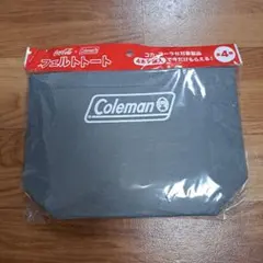 Coleman　コカ・コーラ　フェルトトートバック