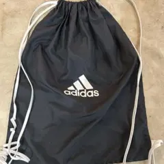adidas 黒 ナップサック