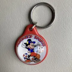 ミッキーマウス MICKEY'S SPORTS キーホルダー　平成レトロ