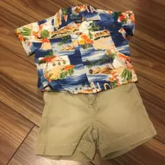 ラルフ　アロハシャツ　ショートパンツ　セット