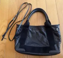 BALENCIAGA バレンシアガ　ネイビーカバスXS シワ加工のサムネイル