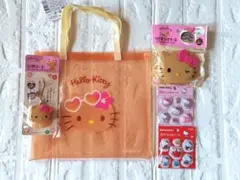 日焼けキティ３点＆ぷにシャカシール2種　の5点セット