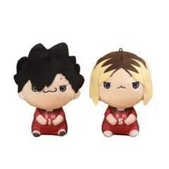 ハイキュー!! もちぴこぬいぐるみ② 全2種 孤爪研磨 黒尾鉄朗 ※複数在庫有
