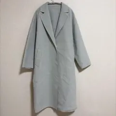 LAUTREAMONT ロートレアモン ウール混 ロングコート 38 ベージュ