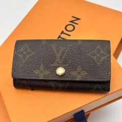 【鑑定済み】ルイヴィトン✨モノグラム✨キーケース ミュルティクレ4