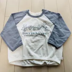 PUPO ラグランゆったり長袖　Tシャツ　100cm