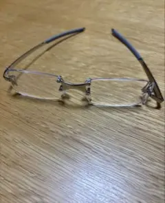 TJIN リムレスメガネ セット
