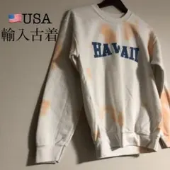 アメリカ輸入古着‼️ HAWAIIロゴ　スウェット