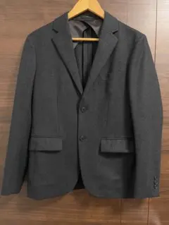 【美品】EDIFICE エディフィス ウール　ジャケット　グレー サイズ44