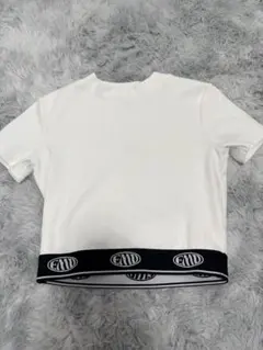 EMODA ジャガードフィットTシャツ ホワイト