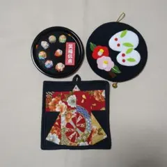 飾り物　壁飾り　3点