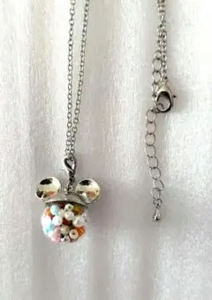 ミッキーマウス型ネックレス　匿名配送