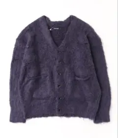 シャギーニットカーディガン