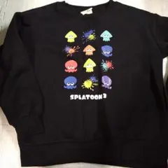 スプラトゥーン3　裏起毛トレーナー　140cm