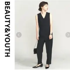 BEAUTY&YOUTH ユナイテッドアローズ　オールインワン　サロペット　黒