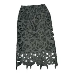 【美品】CELFORD セルフォード リボンレーススカート 黒 CELFORD｜リボンレーススカート