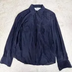 希少】マックスマーラ Max Mara 48 シルク レース とろみ ブラウス 