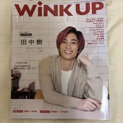 WINK UP 2020年11月号 田中樹 表紙