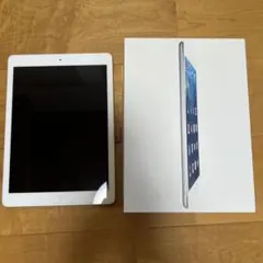 【ジャンク】iPad Air 第1世代 Wi-Fi 64GB シルバー 箱付きのサムネイル