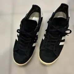 adidas campus スニーカー　スウェード黒　23センチ