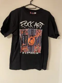 ROCK ART AUSTRAILIA Tシャツ ブラック　XSサイズ