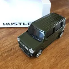 新品❗ 非売品❗HUSTLER　 ミニカー　プルバックカー　グリーン