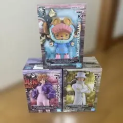 ワンピース DXF フィギュア 3体セット エッグヘッド編