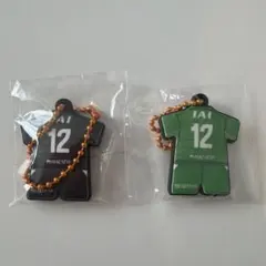 清水エスパルス　26/27 ラバーキーホルダー　1nd 2nd 12 サポーター