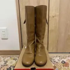 23.5cm marie Femme ロングブーツ ブラウン 靴 66