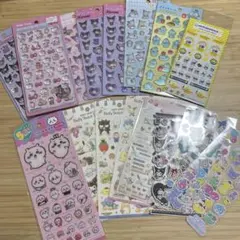 シール　ボンボンドロップシール　まとめ売り　サンリオ　ちいかわ