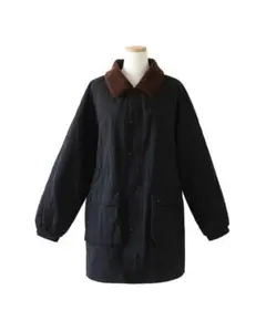 POIK ボアカラーナイロンパデッドジャンパー