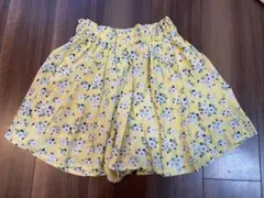 新品未使用　earth music&ecology キュロットスカート　花柄