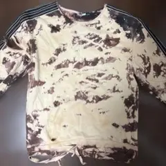 adidas タイダイデザイン リメイク　トレーナーのサムネイル