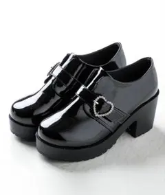 attagirl 厚底ハートリングベルトブーティー