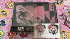 桜ミク　アクスタ　C賞　クリアバッチ　2点セット　タイトーくじ