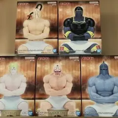 サウナフィギュア キン肉マン テリーマン ラーメンマン ウォーズマンロビンマスク