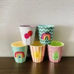 米　rice デンマーク　お皿2枚＆ティーカップセット　クリーム 米 rice デンマーク お皿2枚＆ティーカップセット クリーム 米 rice