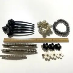 ヘアアクセ8点まとめ売り