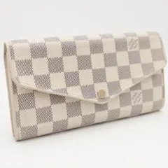 ルイヴィトン ダミエ アズール ポルトフォイユ サラ 長財布