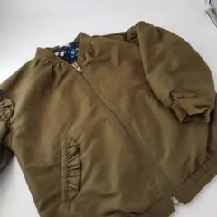 女の子　長袖　ジャケット　ブルゾン　花柄 アプレレクール　100