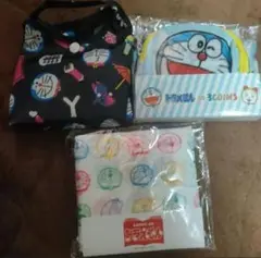 【新品未使用】ドラえもん ASOKO 3COINS エコバッグ セット